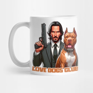 LOVE DOG (Gun) CLUB Mug